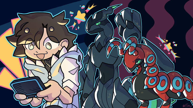 Personal Projects | Shiny Pokemon Youtube Video Thumbnail